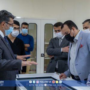 A delegation from Iraq Representative Council visited KUST