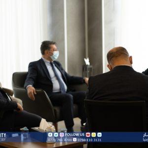 A delegation from the MOHE visited KUST