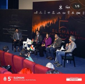The Earth Cancer: in the Fifth International Film Festival in Sulaimani