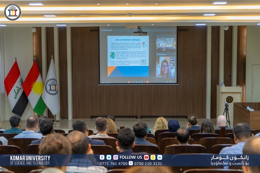 Komar University’s Office of Quality Assurance Hosts Special Training for New Faculty Members